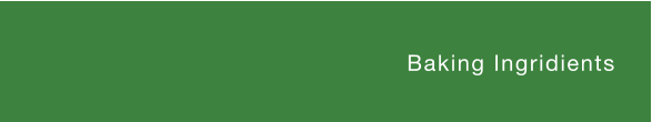 Baking Ingridients